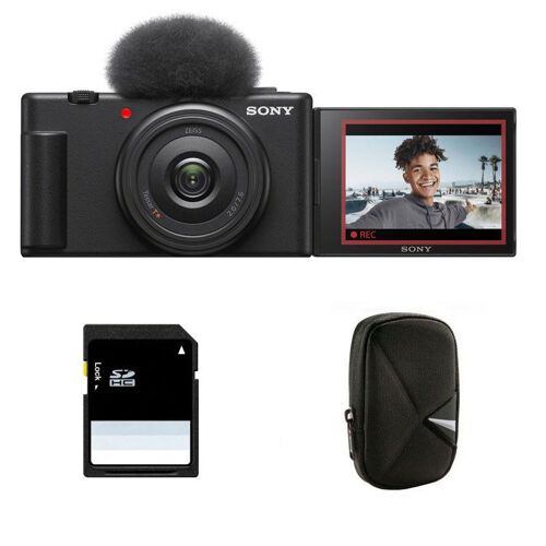 SONY Compact ZV-1F – 2 Jahre Garantie + Tasche + 8 GB SD-Karte