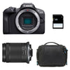 CANON EOS R100 + RF-S 18–150 mm f/3,5–6,3 IS STM, 3 Jahre Garantie + Tasche + 8-GB-SD-Karte