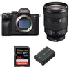 Sony ALPHA 7R IV + FE 24–105 mm F4 G OSS + SanDisk 64 GB Extreme PRO UHS-I SDXC 170 MB/s + Sony NP-FZ100 | 2 Jahre Garantie