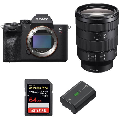 Sony ALPHA 7R IV + FE 24–105 mm F4 G OSS + SanDisk 64 GB Extreme PRO UHS-I SDXC 170 MB/s + Sony NP-FZ100 | 2 Jahre Garantie