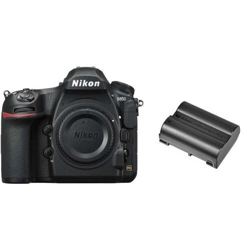 NIKON D850 Spiegelreflexkamera, 45,7 Megapixel, Gehäuse + EN-EL15A-Akku