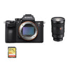 Sony Alpha 7R III Systemkamera mit 42,4 Megapixel + SEL-Objektiv 24–70 mm F2,8 GM + 64-GB-SD-Karte