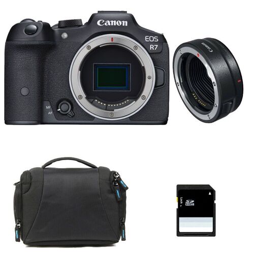 CANON EOS R7 – 3 Jahre Garantie + Tasche + 8-GB-SD-Karte + EF-EOS-R-Adapterring