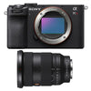 Sony Alpha a7CR (schwarz) Spiegellose Kamera + Sony FE 24–70 mm f/2,8 GM II E-Mount