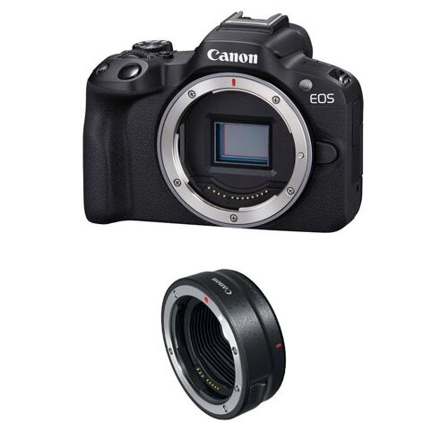 CANON EOS R50 – 3 Jahre Garantie + EF-EOS R-Adapterring