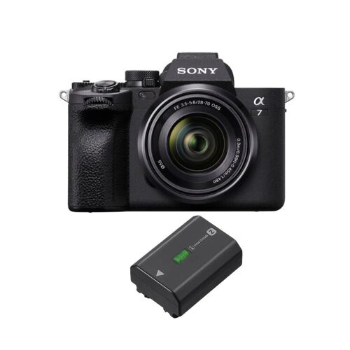 Sony Alpha A7 IV Set mit 28–70 mm Objektiv und Sony NP-FZ100 Akku