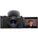 Sony ZV-1 Kamera, schwarz + SanDisk 64 GB Extreme Pro SDXC UHS-I U3 V30 4K 200 MB/s