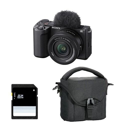 Hybridkamera – SONY – ALPHA ZV-E10 II – 26 Megapixel – 4K – inklusive 16–50-mm-Objektiv