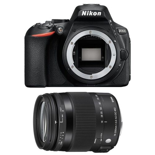NIKON D5600 + SIGMA 18-200 Contemporary – 3 Jahre Garantie