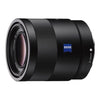 Sony-Objektiv SEL55F18Z 55 mm – f/1,8 Sonnar T* FE ZA – Sony E-Mount – für NXCAM NEXEA50, NEX-EA50, FS100, FS700; XDCAM PXW-FS5, FS5K, FS7, FS7K; a1; a7; a7R; a7R IV