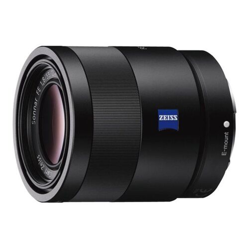 Sony-Objektiv SEL55F18Z 55 mm – f/1,8 Sonnar T* FE ZA – Sony E-Mount – für NXCAM NEXEA50, NEX-EA50, FS100, FS700; XDCAM PXW-FS5, FS5K, FS7, FS7K; a1; a7; a7R; a7R IV