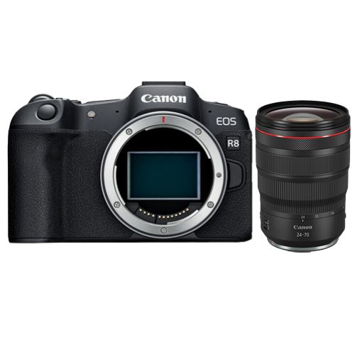 Canon EOS R8 Kamera + RF 24–70 mm f/2,8L IS USM