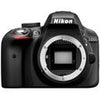 Nikon D3300 – Digitalkamera – Spiegelreflexkamera – 24,2 Megapixel – 3-facher optischer Zoom, Objektive AF-S DX 18–55 mm und 55–200 mm VR – schwarz