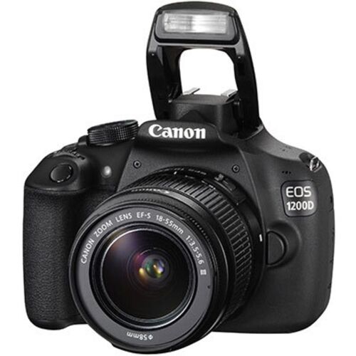 Canon EOS 1200D Spiegelreflexkamera mit 18 Megapixeln + EFS-Objektiv 18–55 mm