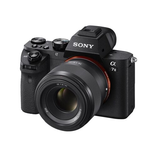 Sony SEL50F18F – Objektiv – 50 mm – f/1,8 FE - Sony E-Mount – für Cinema Line; a VLOGCAM; a1; a1 II; a6700; a7 IV; a7 V; a7C; a7C II; a7CR; a7R V; a9 III