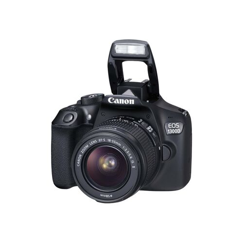 Canon EOS 1300D – Digitalkamera – Spiegelreflexkamera – 18,0 MP – APS-C – 1080p / 30 fps – nur Gehäuse – WLAN, NFC – schwarz
