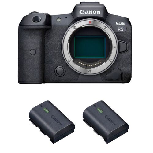 Canon EOS R5 (ohne Objektiv) + 2 Canon LP-E6NH