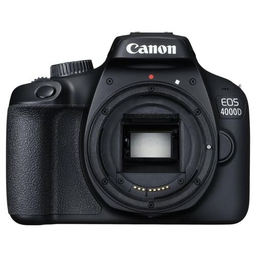 Canon EOS 4000D – Digitalkamera – Spiegelreflexkamera – 18,0 MP – APS-C – 1080p / 30 fps – 3-facher optischer Zoom, EF-S 18–55 mm DC III-Objektiv – WLAN – schwarz