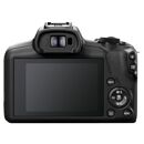 Canon EOS R100 + EF-R-Adapter für spiegellose Systemkameras, 24,1 MP CMOS, 6000 x 4000, Schwarz