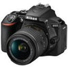 Nikon D5600 Spiegelreflexkamera-Set, 24,2 MP, CMOS-Sensor, 6000 x 4000, schwarz