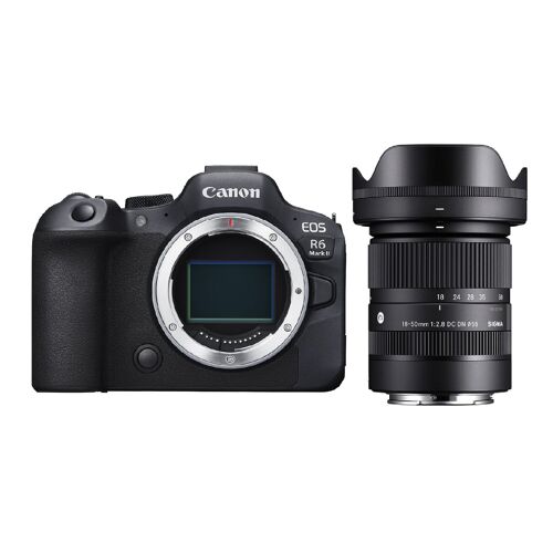 Canon EOS R6 II Gehäuse – Sigma 18–50 mm f/2,8 DC DN Contemporary