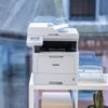 Multifunktionsgerät Brother MFC-L5710DW – Schwarzweiß-Laserdrucker, WLAN, Duplex, Scanner, Kopierer, Fax