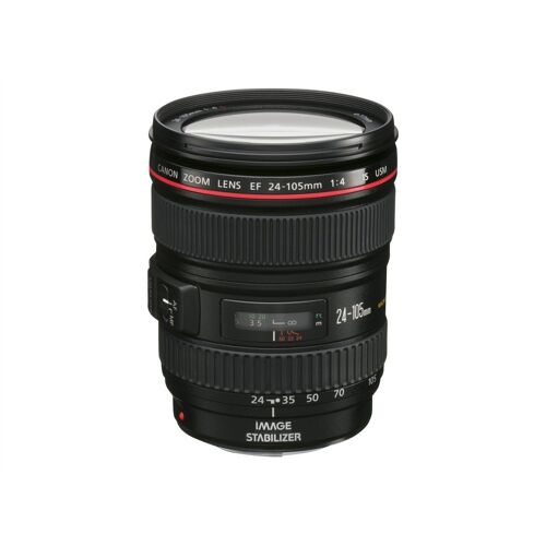 Canon EF-Objektiv – Zoomfunktion – 24 mm – 105 mm – f/4,0 L IS USM – Canon EF – für EOS 1000, 1D, 50, 500, 5D, 7D, Kiss F, Kiss X2, Kiss X3, Rebel T1i, Rebel XS, Rebel XSi