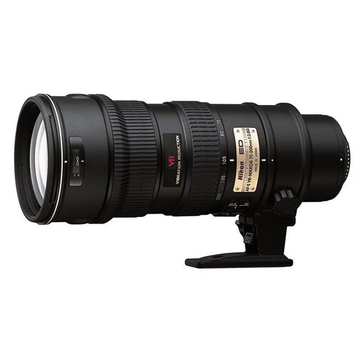 Nikon Zoom-Nikkor – Telezoomobjektiv – 70 mm – 200 mm – f/2,8 G ED AF-S VR II – Nikon F – für Nikon D200, D2Xs, D3, D300, D3000, D3s, D3X, D40, D5000, D5300, D60, D700, D80, D810, D90