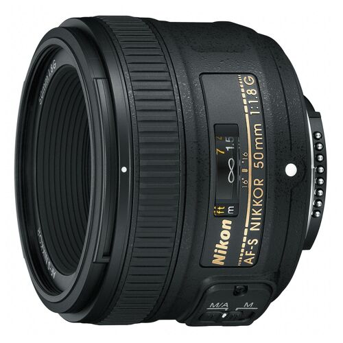Nikon AF-S NIKKOR 50 mm f/1,8G SLR-Standardzoomobjektiv, schwarz