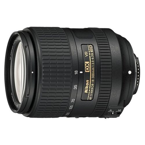 Nikon AF-S DX NIKKOR 18–300 mm f/3,5–6,3G ED VR SLR Schwarz