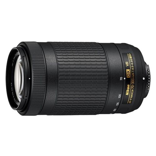 Nikon AF-P DX NIKKOR 70–300 mm f/4,5–6,3G ED VR SLR-Superteleobjektiv, schwarz