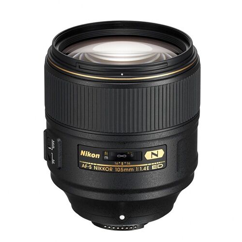 Nikon Nikkor AF-S 105 mm f/1,4E ED Objektiv, schwarz