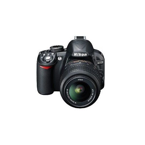 Nikon D3100 + Objektiv AF-S VR DX 18–55 mm