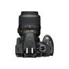 Nikon D3200 Spiegelreflexkamera mit 24,2 Megapixel – Objektiv AF-S VR DX 18–55 mm mit 3-fach-Zoom – schwarz
