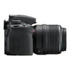 Nikon D3200 Spiegelreflexkamera mit 24,2 Megapixel – Objektiv AF-S VR DX 18–55 mm mit 3-fach-Zoom – schwarz
