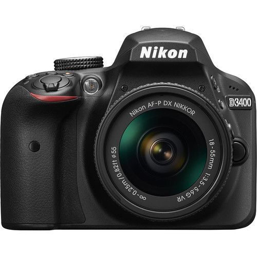 Nikon D3400 + AF-P 18–55 mm VR