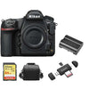 NIKON D850 Gehäuse + 64 GB SD-Karte + Tasche + EN-EL15A-Akku + Speicherkartenleser