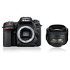 Nikon D7500 + AF-S DX NIKKOR 35 mm Spiegelreflexkamera-Set, 20,9 MP, CMOS, 5568 x 3712, schwarz