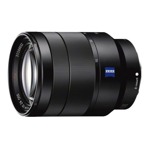 Sony SEL2470Z – Zoomobjektiv – 24 mm – 70 mm – f/4,0 Vario-Tessar T* FE ZA OSS – Sony E-Mount – für Cinema Line; a VLOGCAM; a1; a1 II; a6700; a7 IV; a7 V; a7C; a7C II; a7CR; a7R V; a9 III