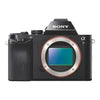 Sony a7 ILCE-7 – Digitalkamera – spiegellos – 24,3 MP – Vollformat – 1080p / 60 fps – nur Gehäuse – WLAN, NFC – schwarz