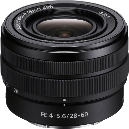 SONY FE 28–60 mm F4–5,6 (schwarz) (weiße Verpackung)