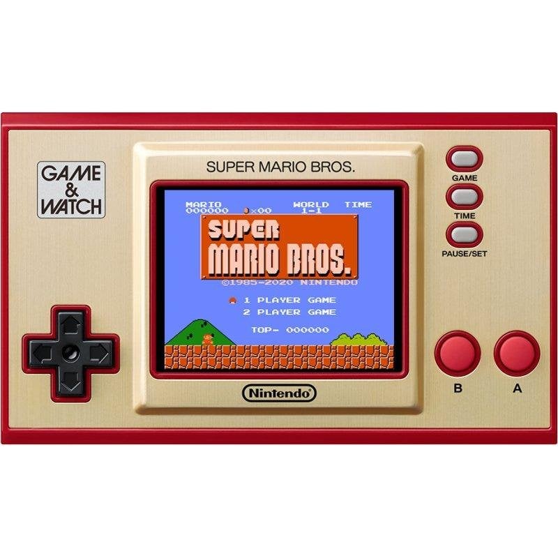 Nintendo Game & Watch Super Mario Bros. Retro ARM Intern 0 GB USB-C Beige Rot