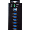 StarTech.com HB30A10AME USB 3.2 Gen 1 (3.1 Gen 1) Typ-B Schnittstellen-Hub, 5000 Mbit/s, schwarz