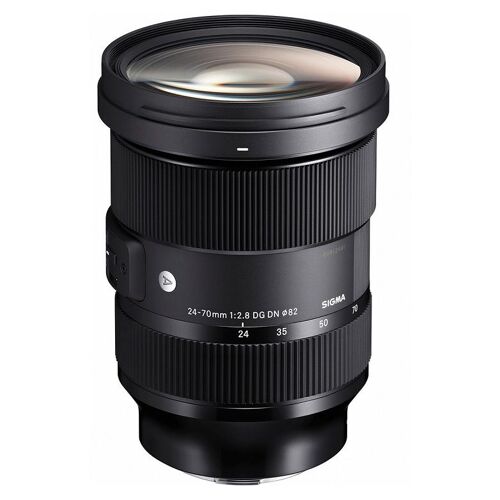 Sigma Art – Zoomobjektiv – 24 mm – 70 mm – f/2,8 DG DN – Sony E-Mount – für Sony Cinema Line; a VLOGCAM; a1; a1 II; a6700; a7 IV; a7 V; a7C II; a7CR; a7R V; a9 III
