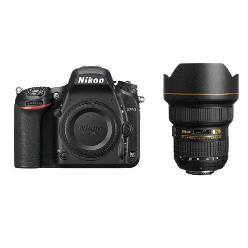 NIKON D750 24,3 Megapixel + AF-S 14–24 mm f/2,8G ED