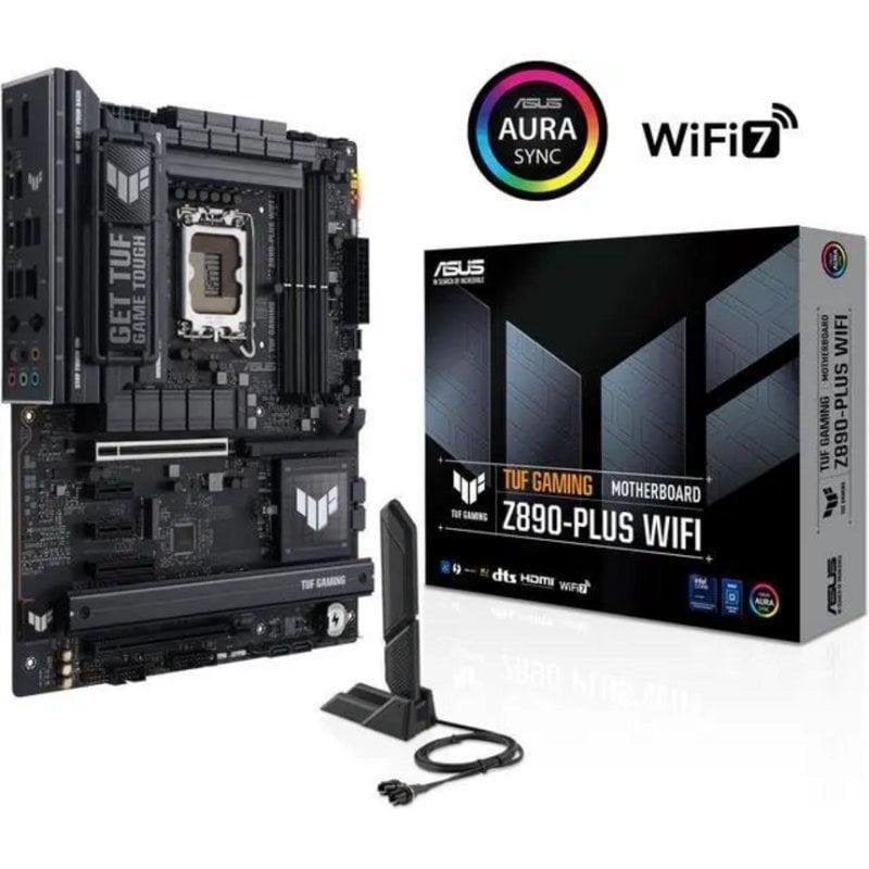 ASUS TUF GAMING Z890-PLUS WIFI-Mainboard, Intel Z890, LGA1851, DDR5, ATX, WLAN 7, Thunderbolt 4