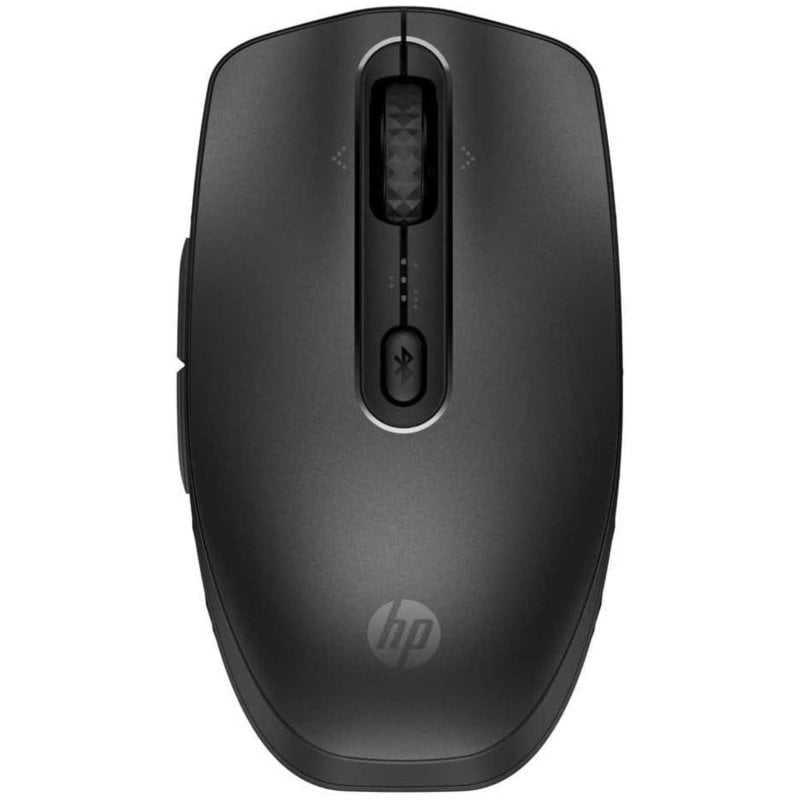 HP kabellose, wiederaufladbare Maus 690 mit Bluetooth, 4000 DPI, beidhändig bedienbar, schwarz