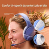 HyperX Cloud Jet – kabellose 2,4-GHz- und Bluetooth-Gaming-Kopfhörer mit Mikrofon von Azul