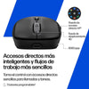 Maus HP 705, kabellos, Bluetooth, USB, 6000 DPI, schwarz, 8 programmierbare Tasten