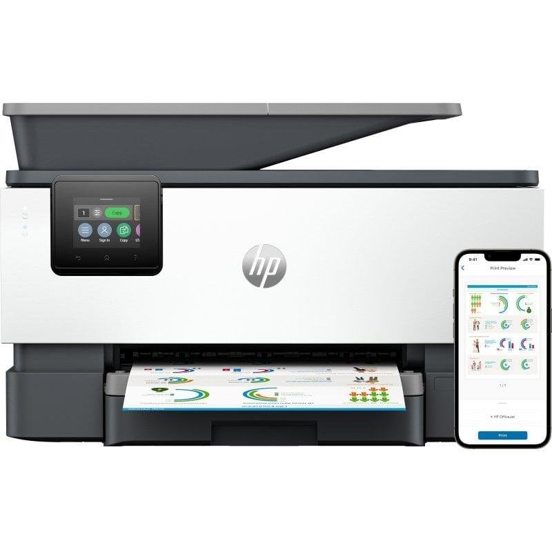 Multifunktionsgerät HP Officejet Pro 9120b Tintenstrahl, Farbe, WLAN, Ethernet, Duplex, Fax